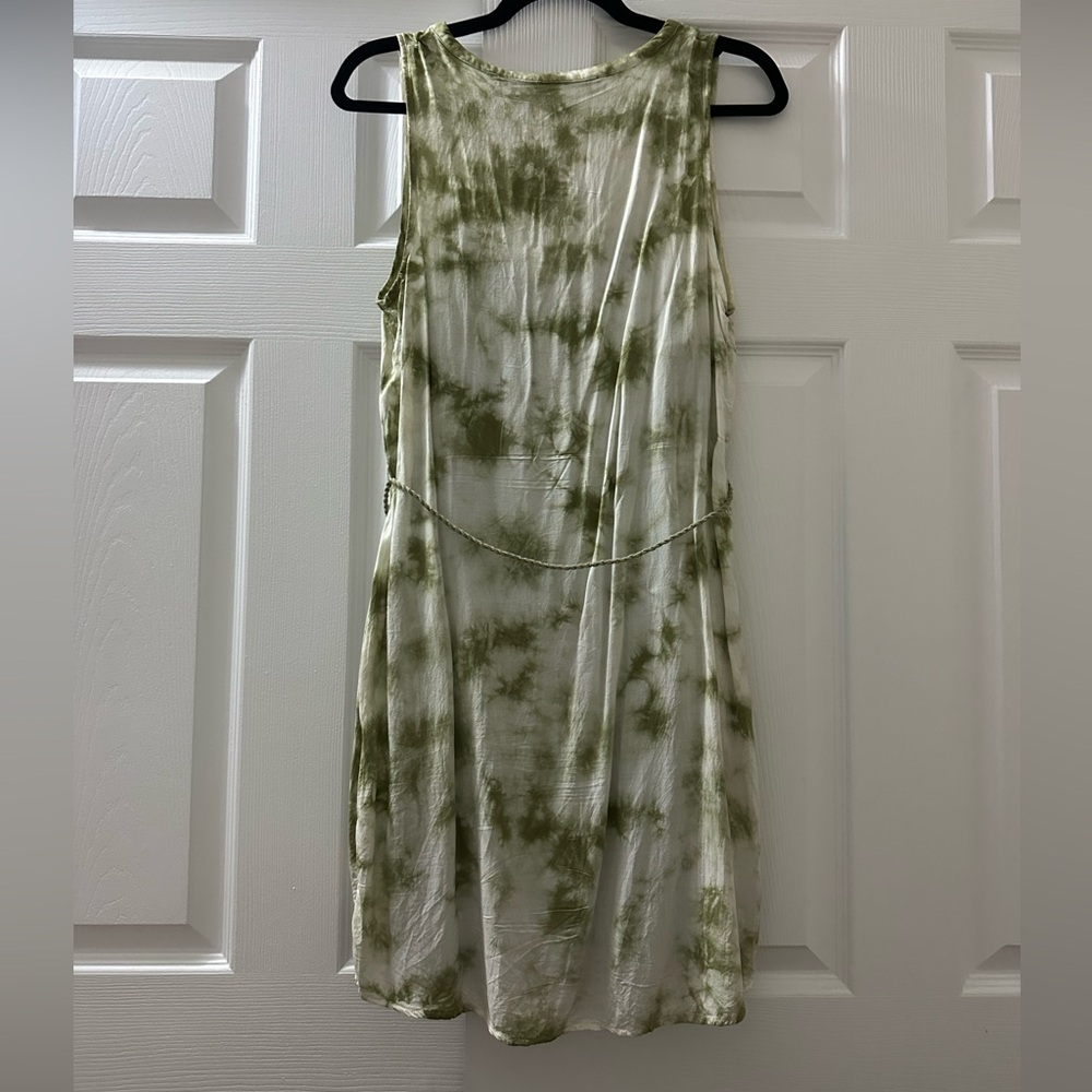 Kensie Dress Green Tie Dye size Small